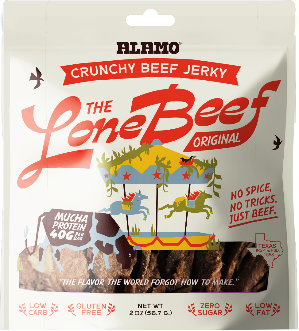The Lone Beef – Original | High Protein Crunchy Beef Jerky