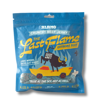 The Last Flame – Extreme Blue | High-Protein Crunchy Beef Jerky