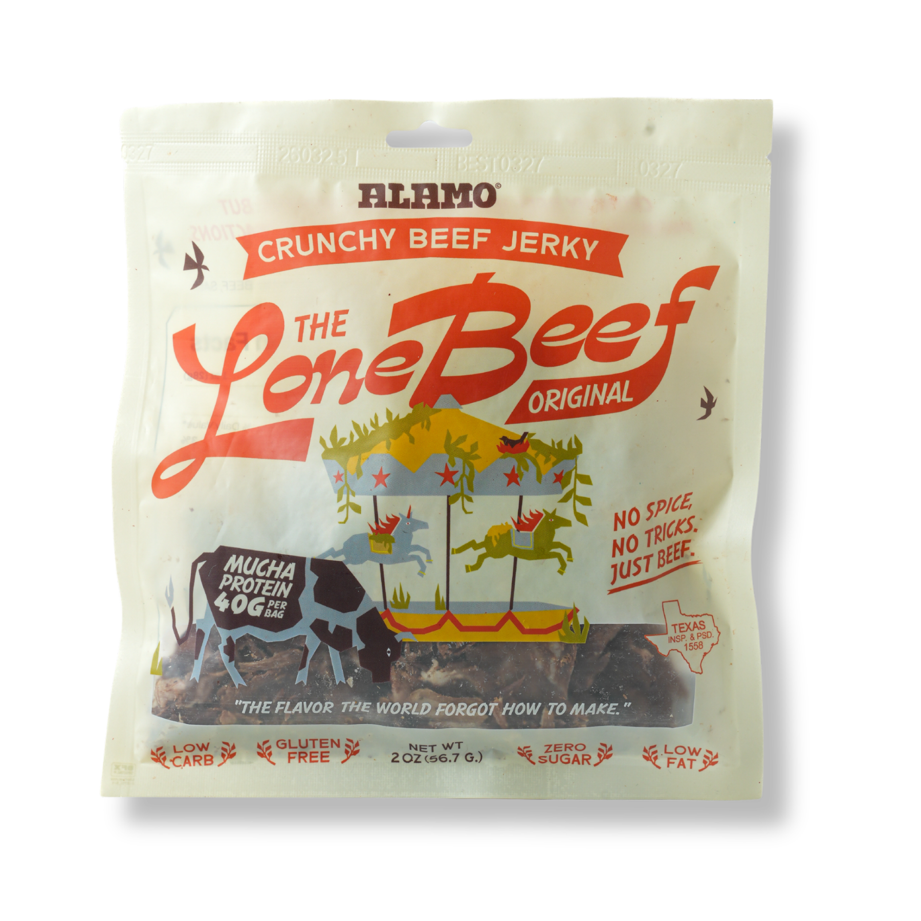 The Lone Beef – Original | High Protein Crunchy Beef Jerky