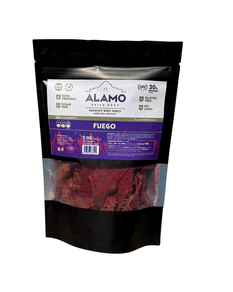 Fuego Crunchy Beef Jerky 2oz