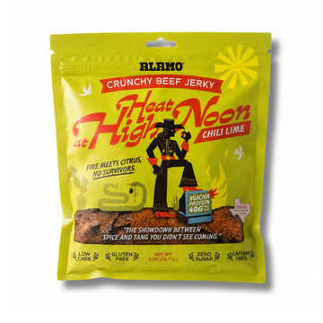 Heat at High Noon – Chili Lime | High-Protein Crunchy Beef Jerky