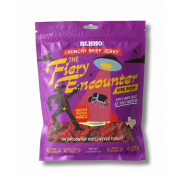 The Fiery Encounter – Fire Rush | High-Protein Crunchy Beef Jerky