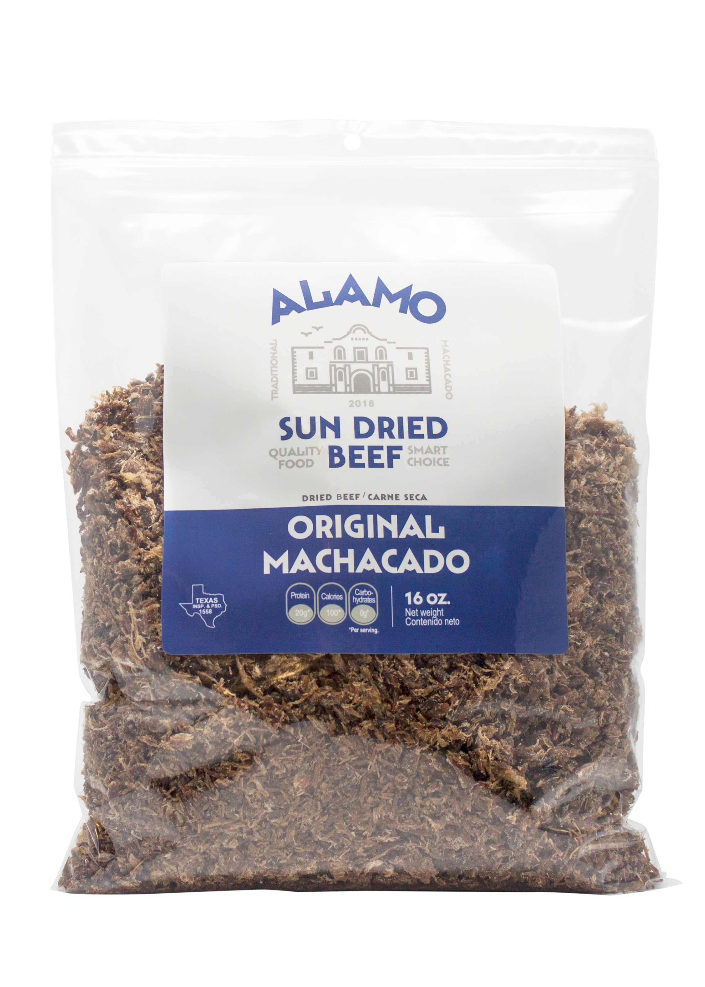 Machacado 1 Lb (16oz.) - Carne Seca– Alamo Sun Dried Beef